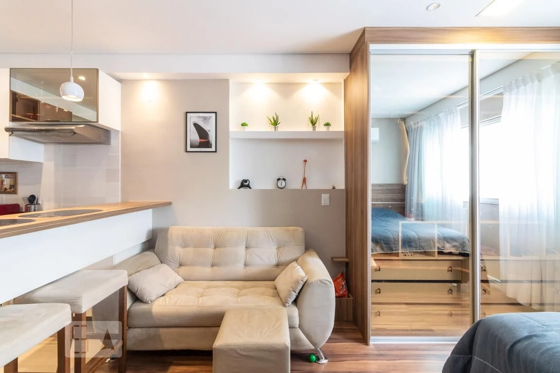 Monoambiente amueblado, 33 m², con espacio de home office — photo 22