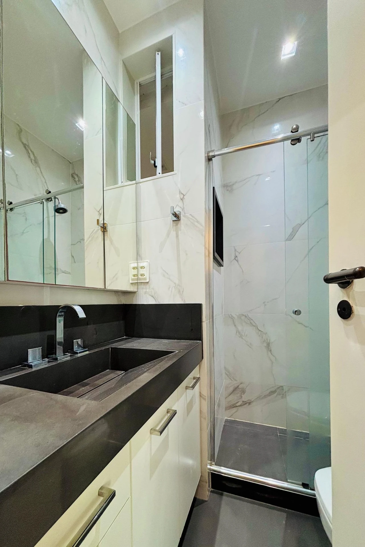 Apartamento com 3 quartos, varanda e cozinha integrada — photo 21