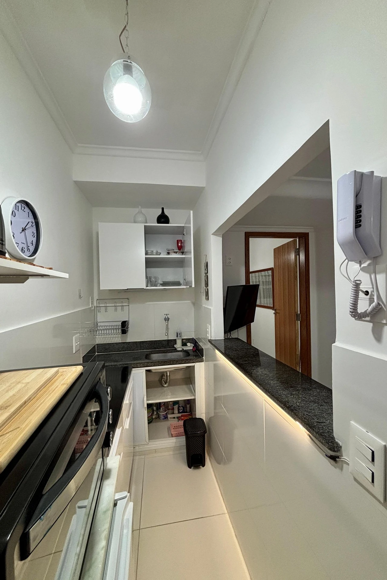 Furnished apartment, 33 m², with a washing machine — photo 19