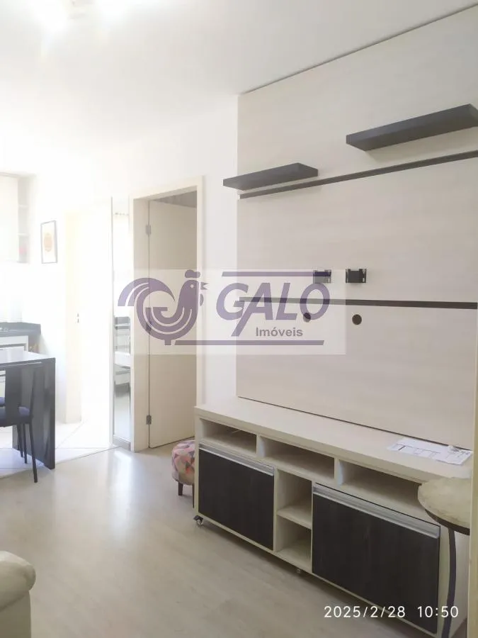 One-bedroom apartment with a washing machine in Curitiba