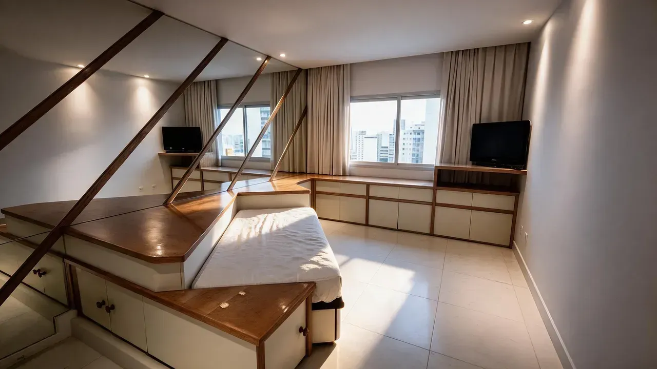 Apartamento mobiliado com 4 quartos e 3 banheiros — photo 6