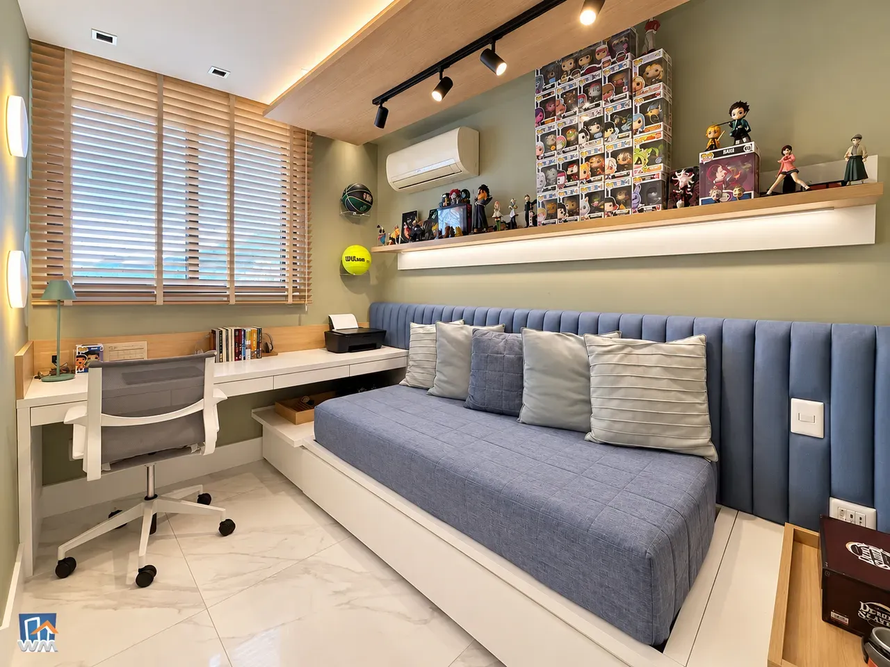 Apartment on the 30th floor with a dishwasher — photo 25