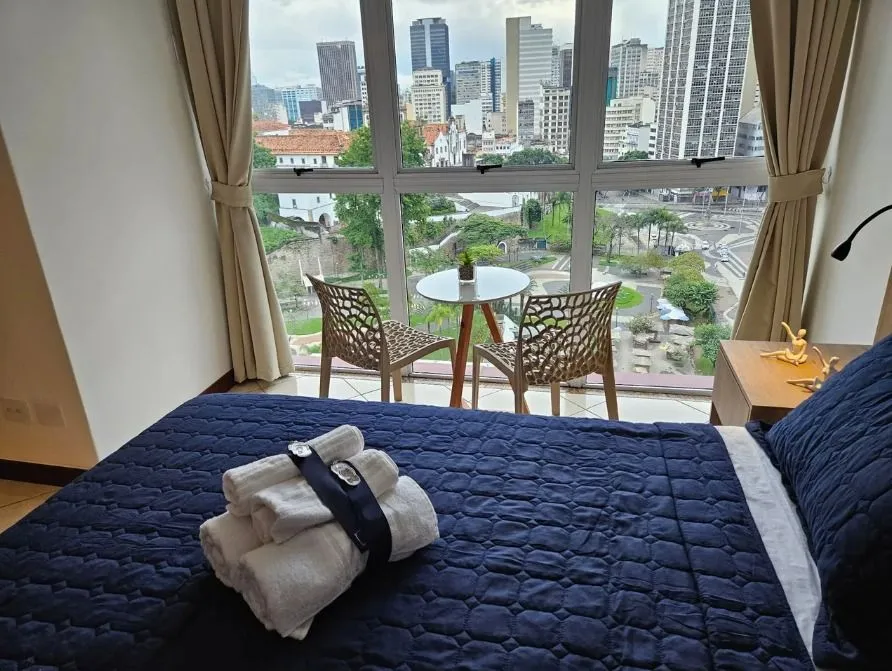 Furnished studio, 40 m², with floor-to-ceiling windows — photo 7