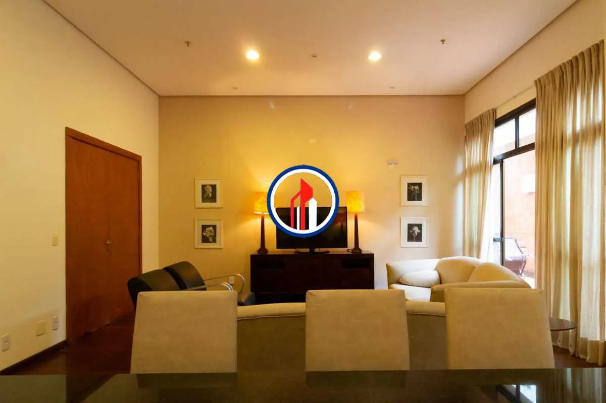 Furnished duplex apartment with 1 bedroom and 1 parking — photo 30