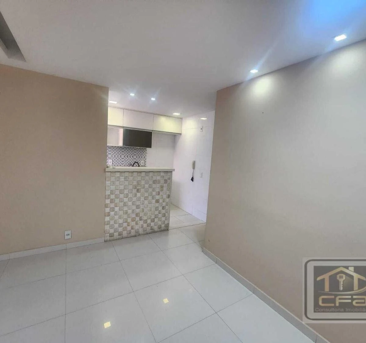 2-bedroom apartment in a building with a pool