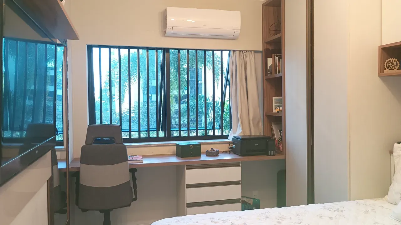 Apartamento no 1º andar com espaço de home office