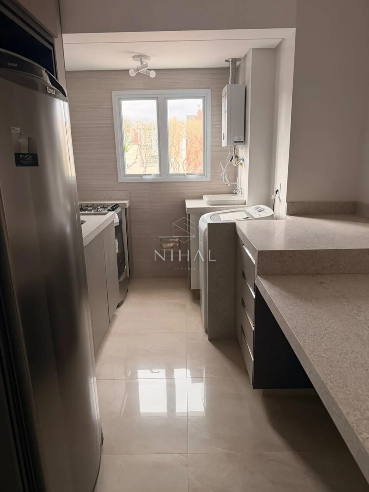 65 m² apartment with a washing machine and a home office — photo 22