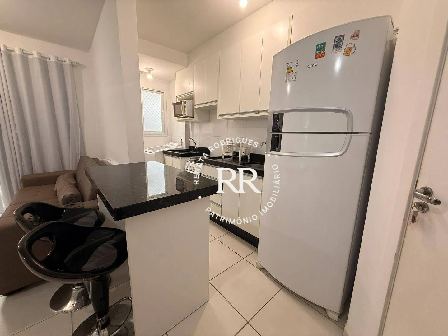 Washing machine in a 2-bedroom apartment, 52 m² — photo 22