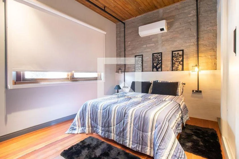 One-bedroom apartment with a washing machine in Curitiba — photo 3