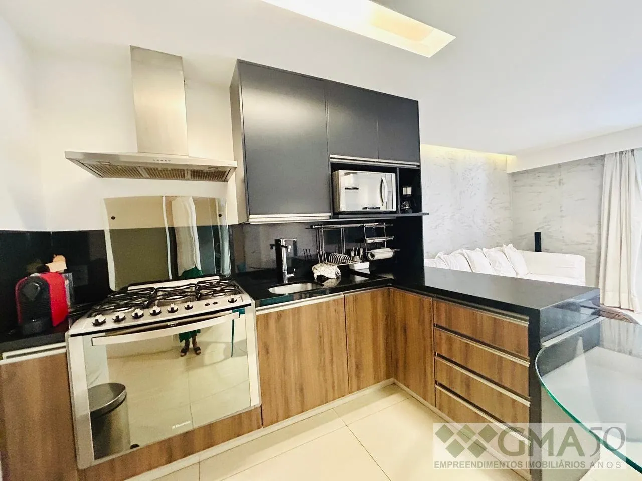 Furnished 2-bedroom apartment with integrated kitchen — photo 11