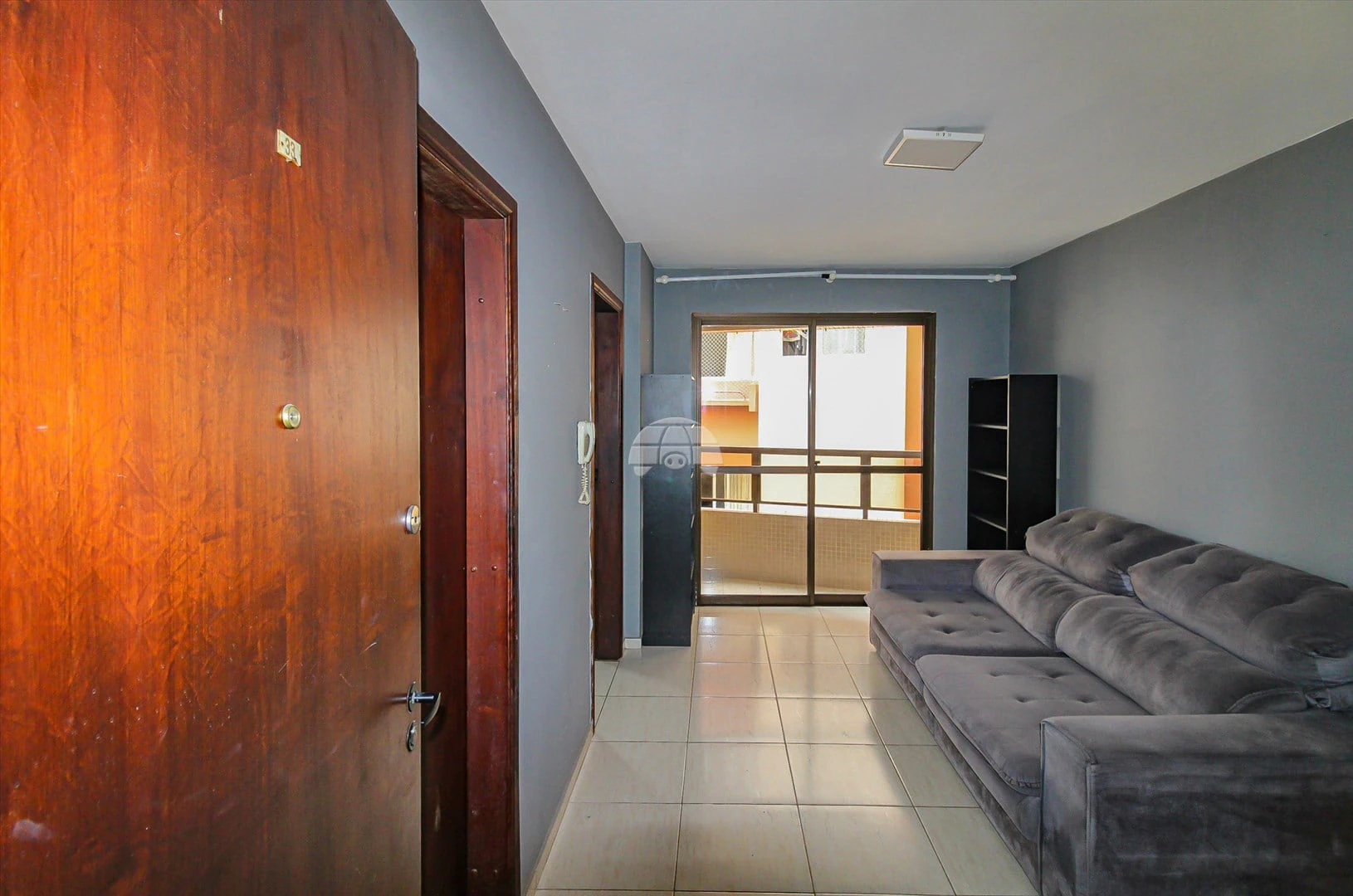 1-bedroom apartment with tile floors