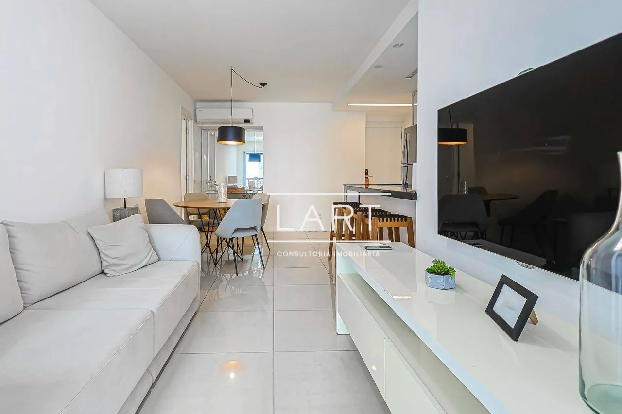 Furnished 74 m² apartment with 2 bedrooms and open kitchen — photo 9