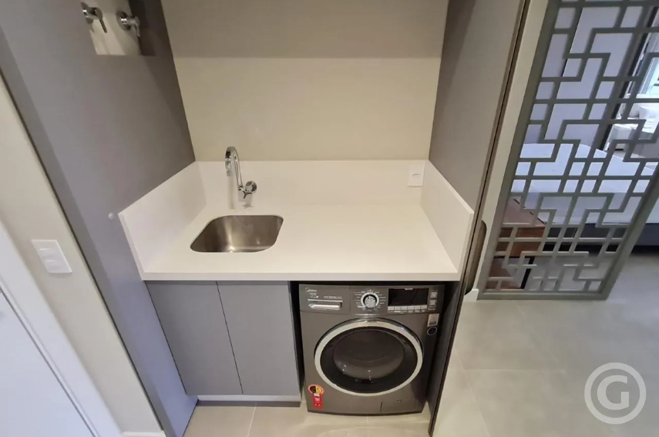 Apartamento amueblado de 1 dormitorio con cocina abierta — photo 10
