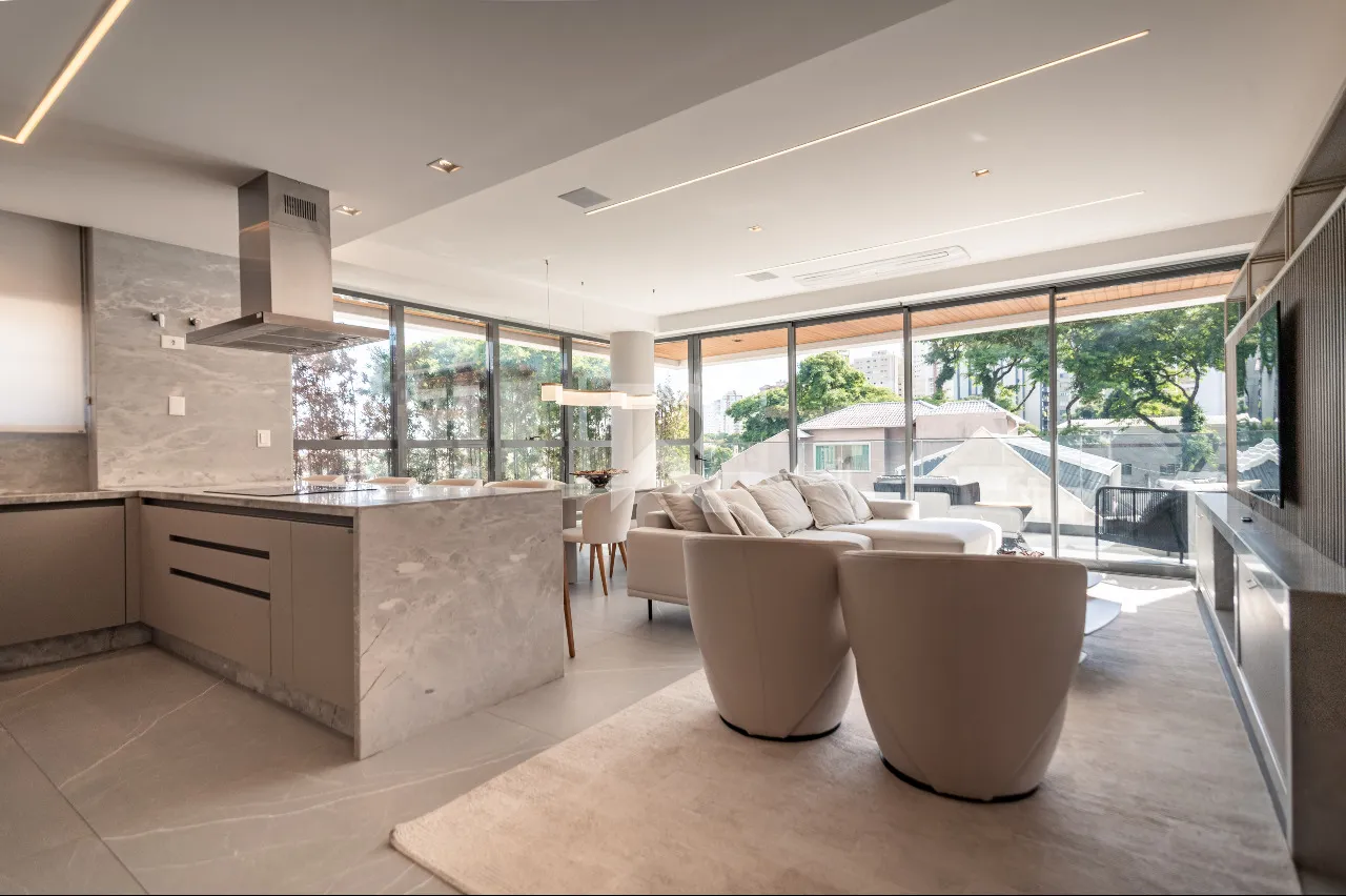 Furnished 153 m² apartment with 3 suites and open kitchen — photo 2