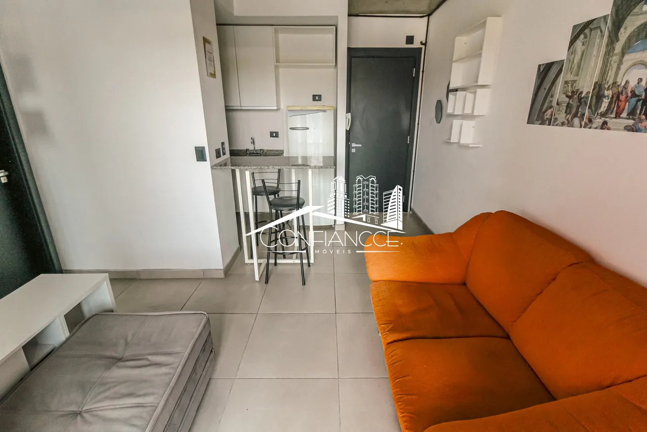 Furnished 1-bedroom apartment with an open kitchen — photo 7