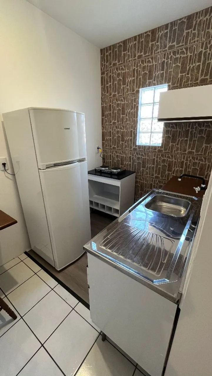 Unfurnished apartment with 1 bedroom and a compact cooktop