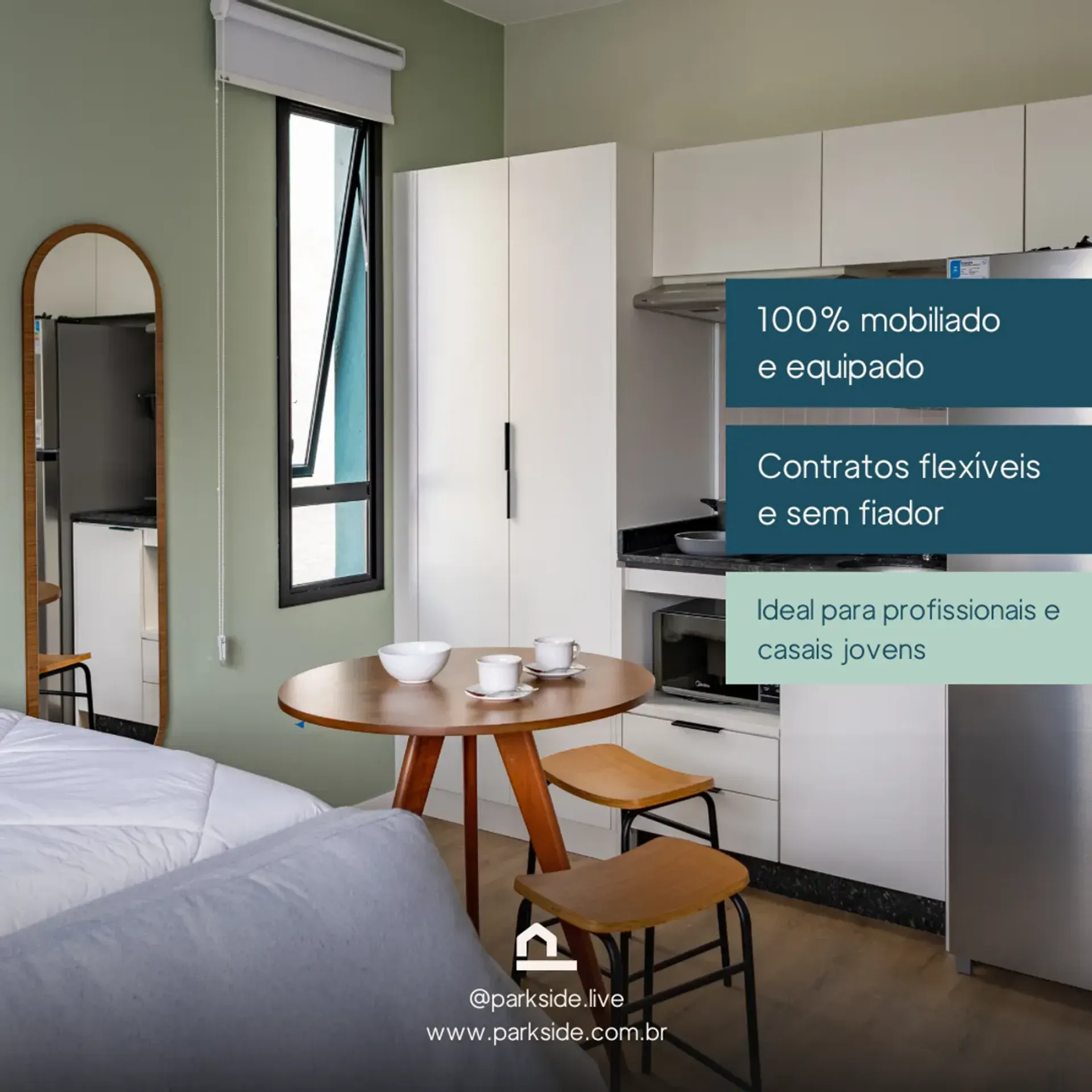 Пральна машина та 1 спальня: квартира 19 м² — photo 2