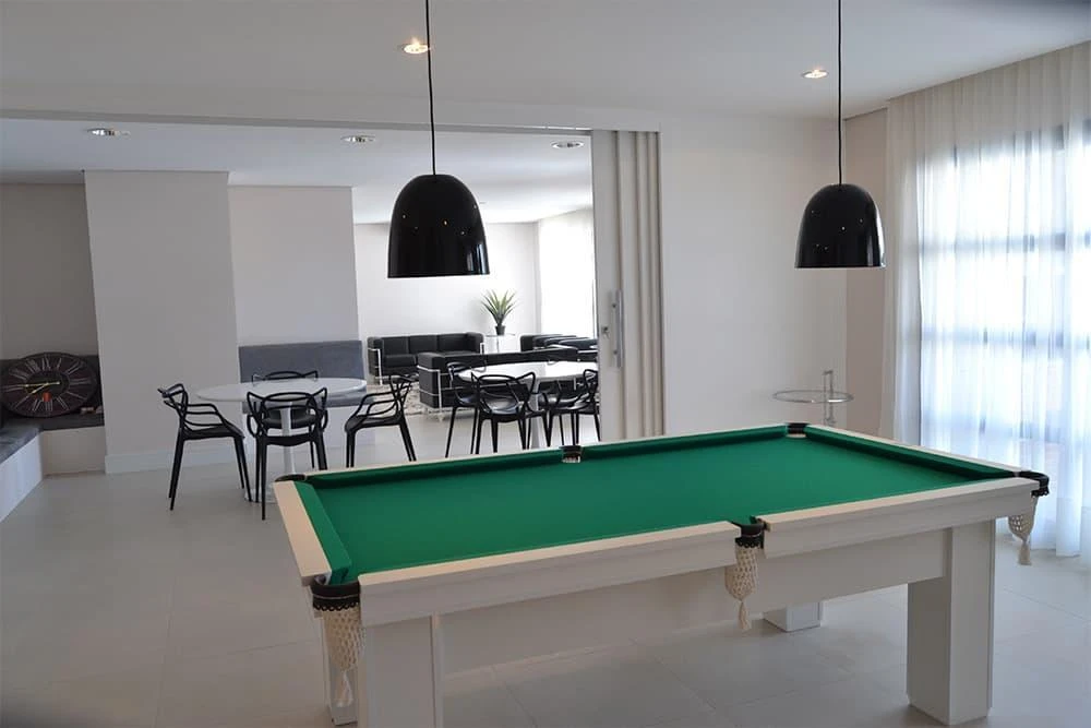 Floor-to-ceiling windows in a one-bedroom apartment, 35 m² — photo 22