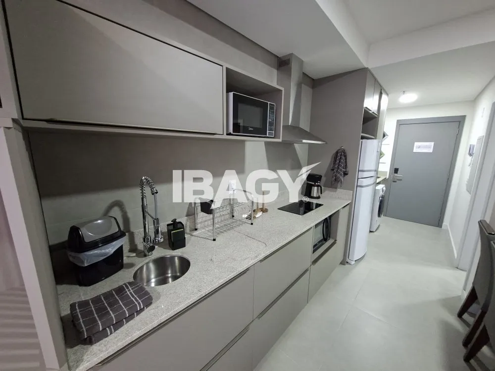 Furnished studio with a glass-enclosed balcony — photo 58