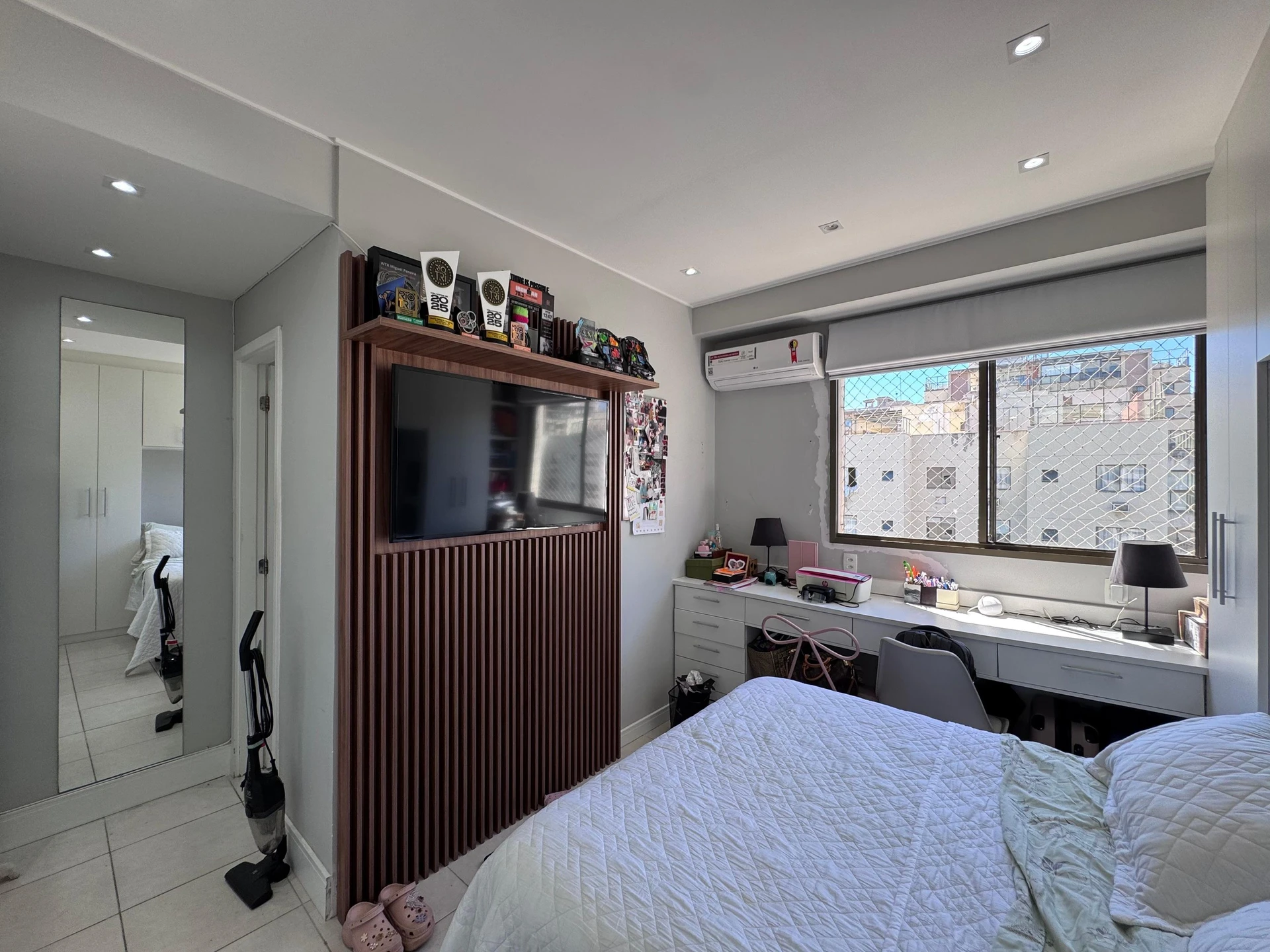 Apartamento mobiliado com 3 quartos e varanda e churrasqueira — photo 5