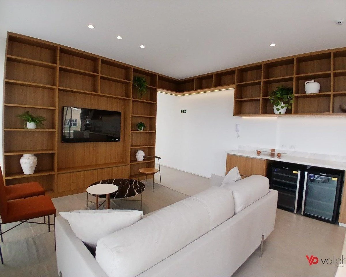 Home office in a one-bedroom apartment, 32 m² — photo 26
