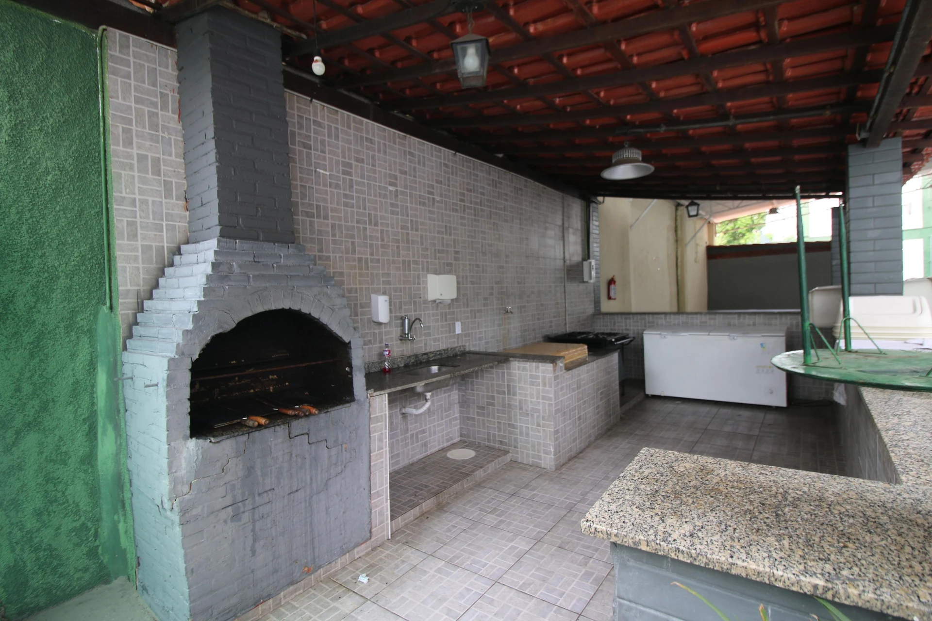 Apartment, 49 m², with a grill on the balcony