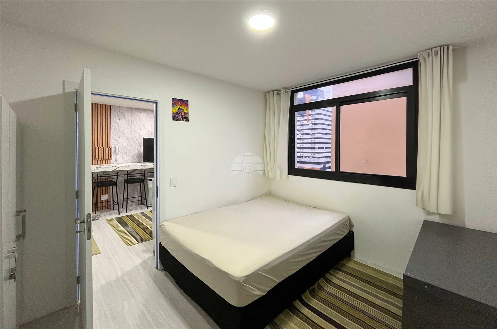 One-bedroom apartment with a home office in Curitiba — photo 6