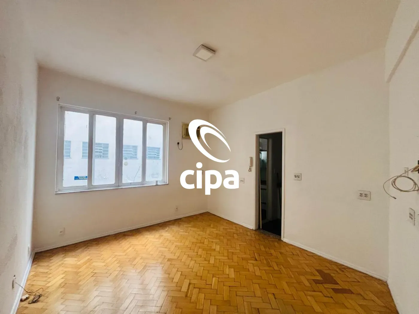 One-bedroom apartment with wood or laminate floors
