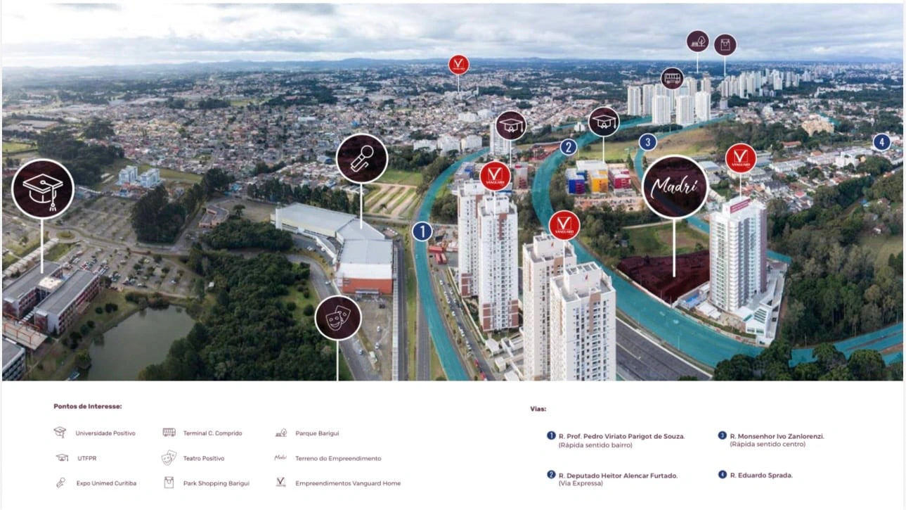 2-bedroom apartment with a park view in Curitiba — photo 14