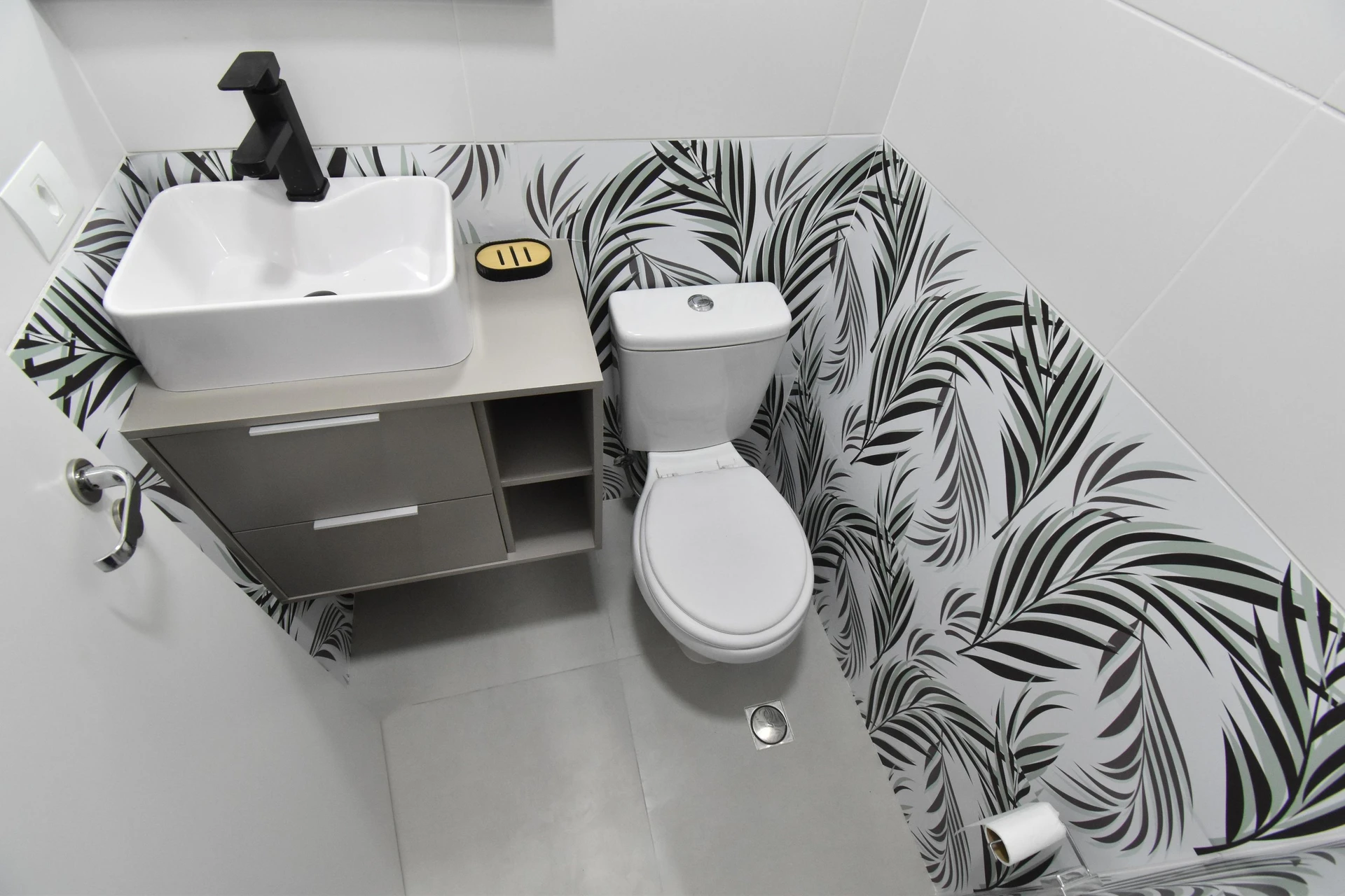 Apartamento de 36 m² com máquina de lavar e varanda gourmet — photo 16