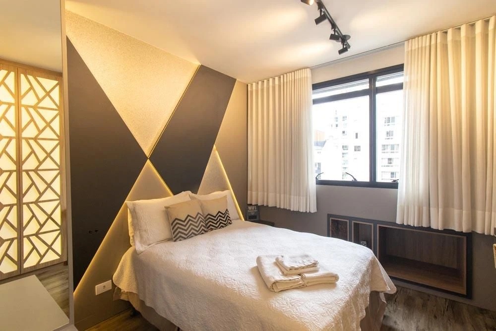 Studio mobiliado em condomínio com academia — photo 3