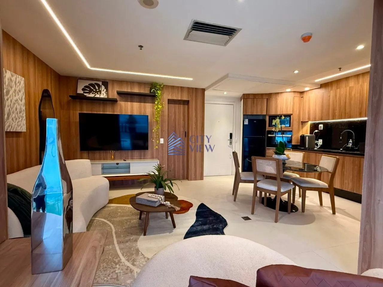 Furnished 52 m² apartment with 1 bedroom and balcony — photo 8