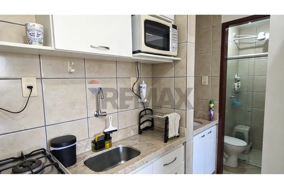 Water view in a one-bedroom apartment, 33 m² — photo 2