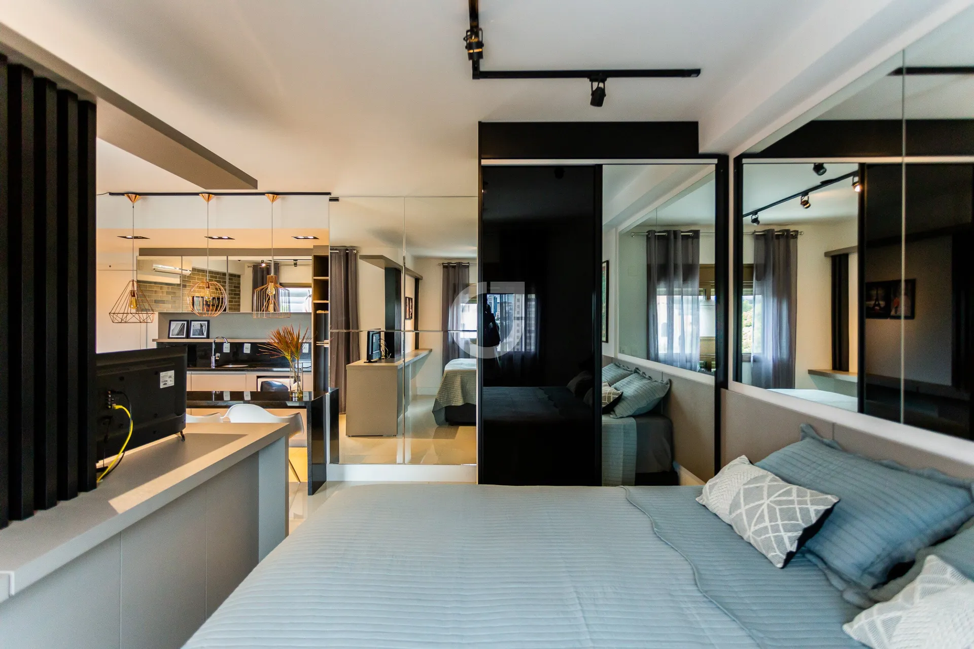 Apartamento mobiliado com 1 quarto e cozinha americana — photo 12