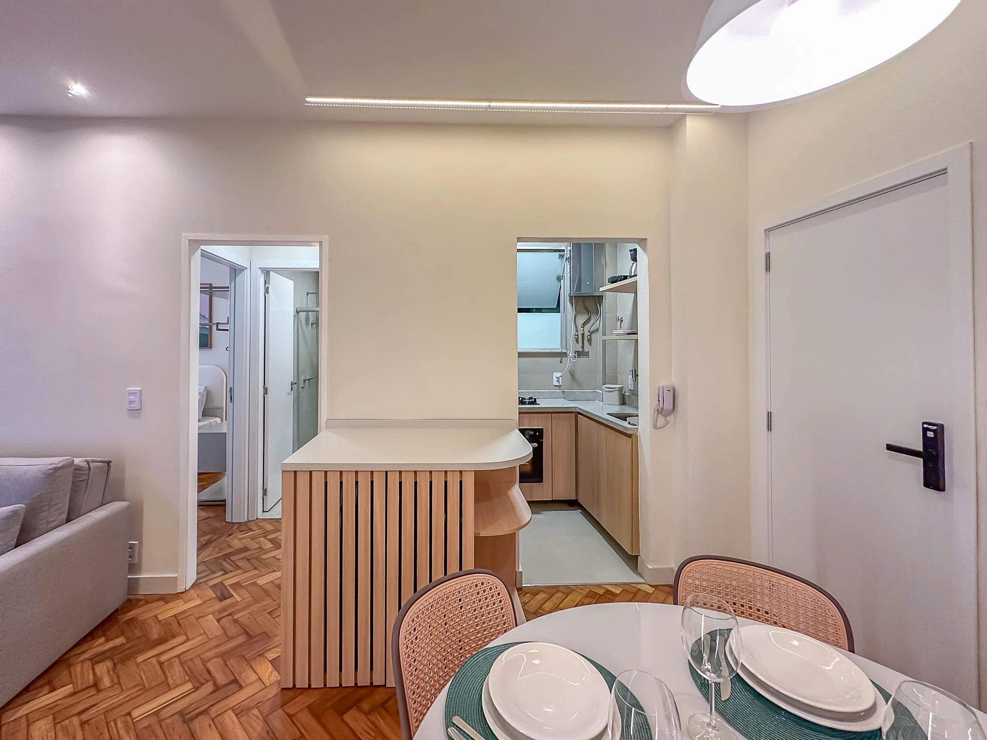 Furnished 45 m² apartment with 1 bedroom — photo 4