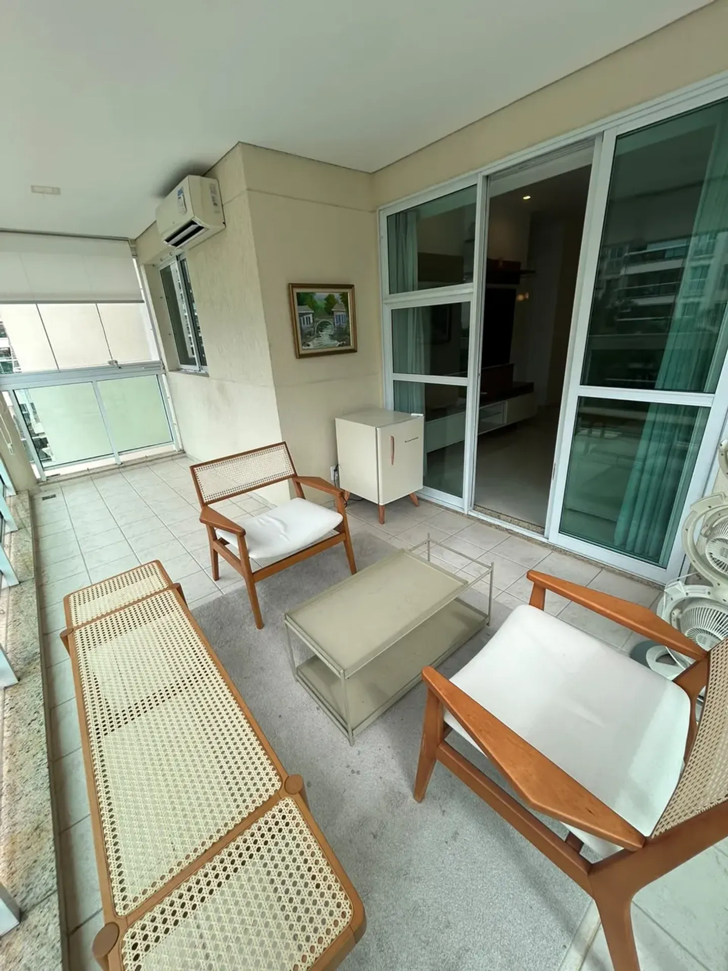 Furnished apartment, 98 m², with a washing machine — photo 18