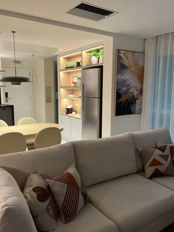 55 m² 1-bedroom apartment with balcony and parking — photo 3
