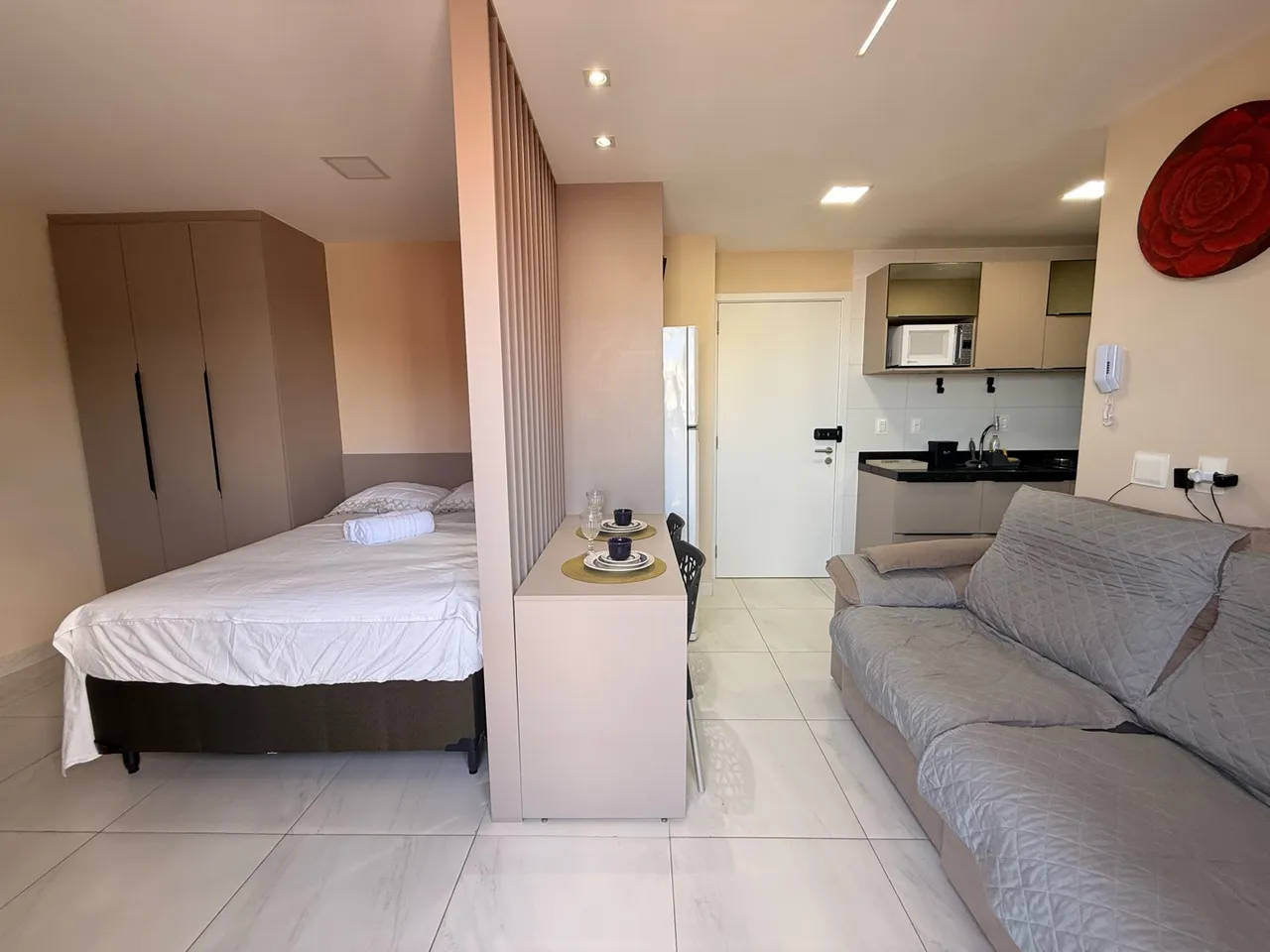 Меблированная студия 37 м² — photo 4