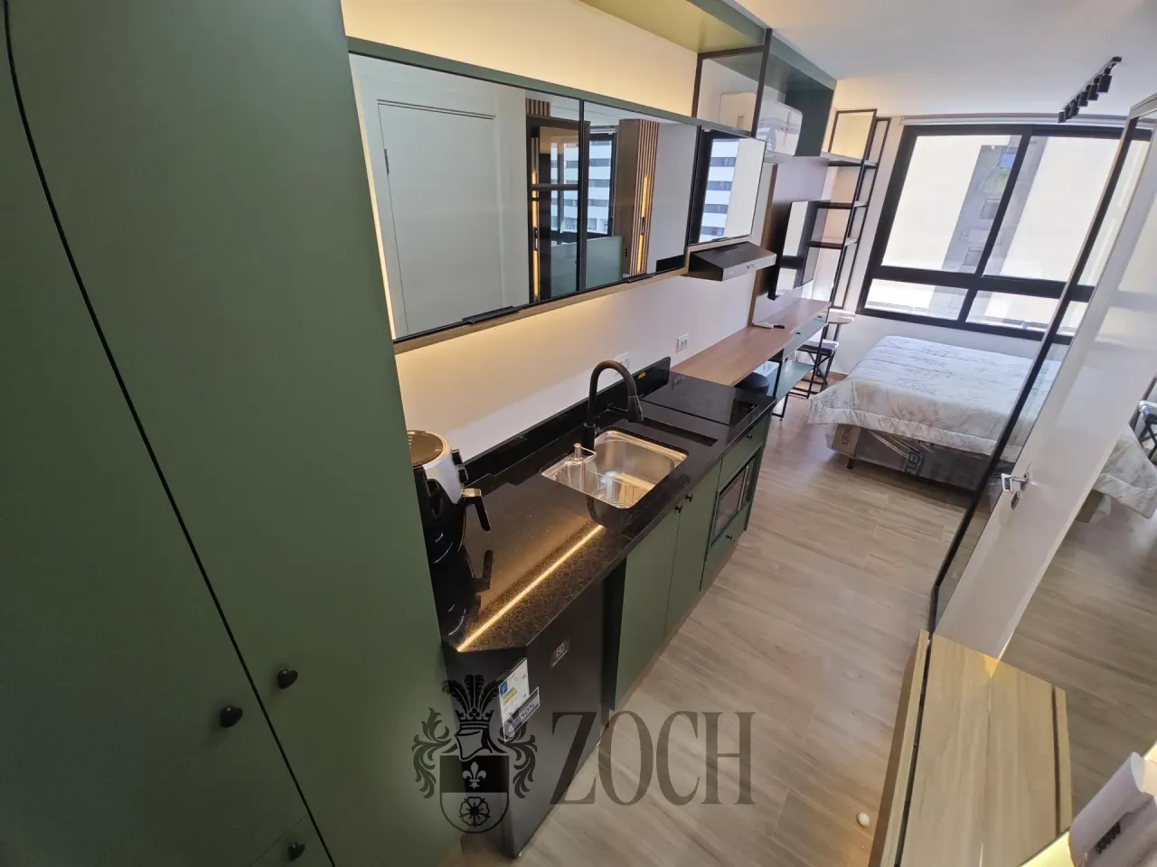 Furnished apartment with air conditioning and 1 bedroom — photo 6