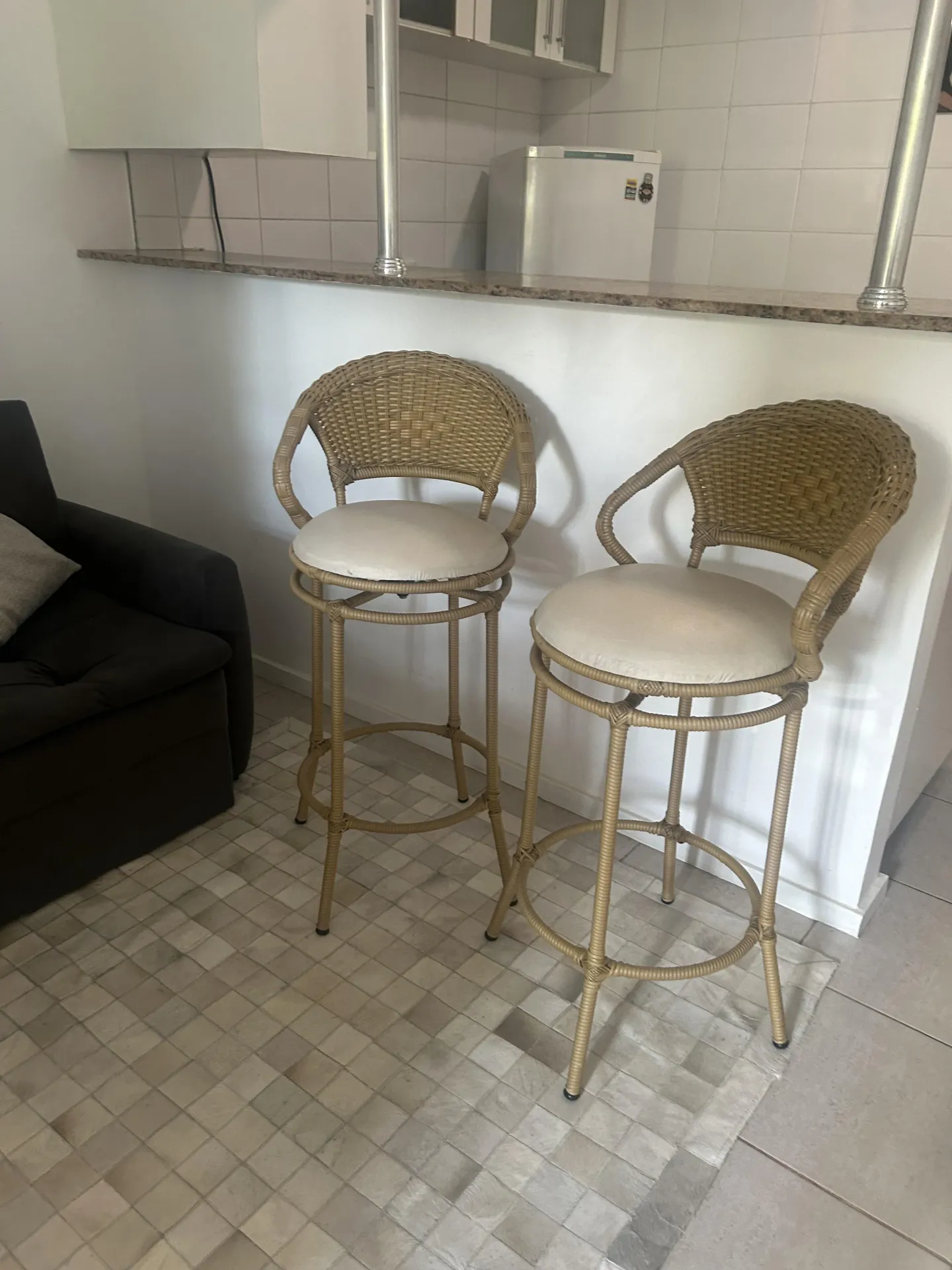 Apartamento mobiliado de 1 quarto em condomínio com sauna — photo 8