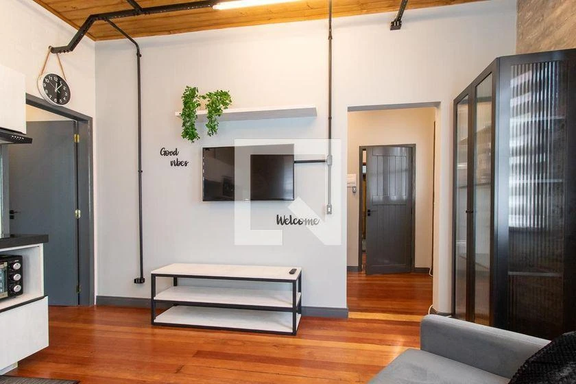One-bedroom apartment with a washing machine in Curitiba — photo 18
