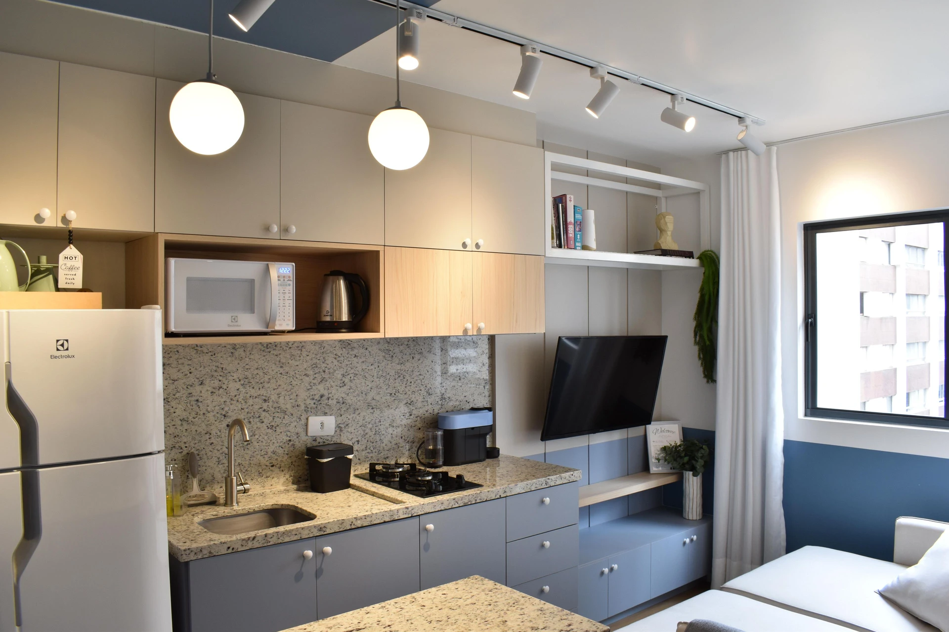 Studio de 28 m² com secadora e máquina de lavar — photo 2