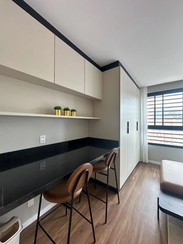 Home office in a one-bedroom apartment, 30 m² — photo 13