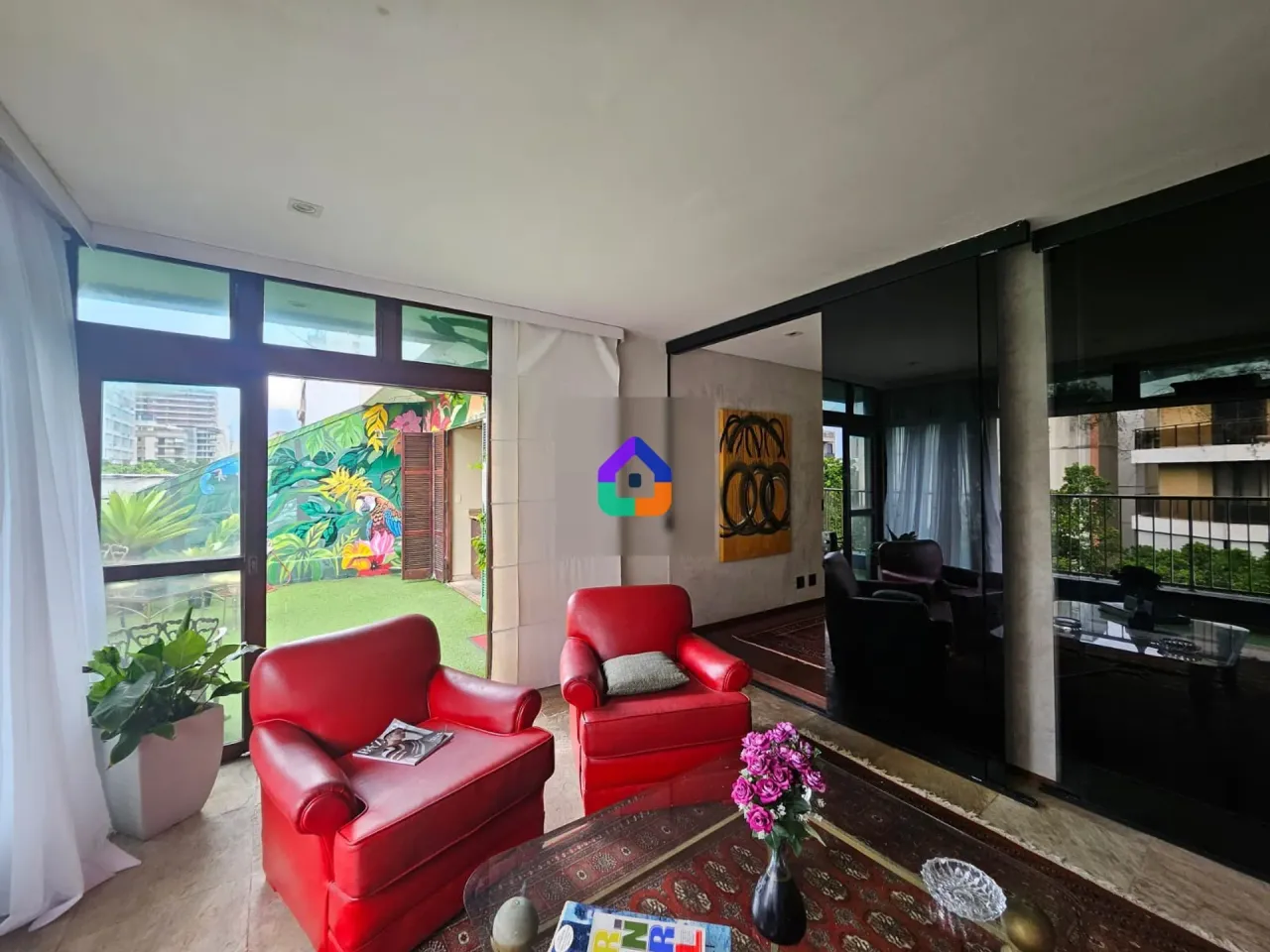 Apartamento mobiliado com 3 quartos e churrasqueira na varanda — photo 2