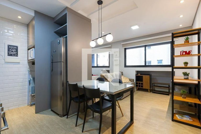 32 m² apartment with a washing machine and a dryer — photo 2