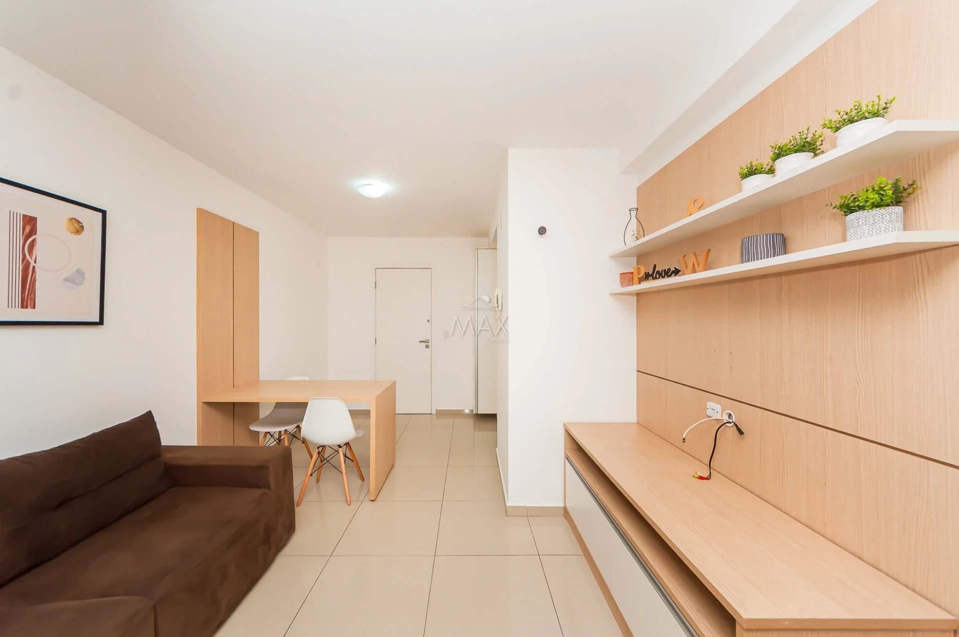 Apartamento mobiliado em condomínio com piscina coberta — photo 15