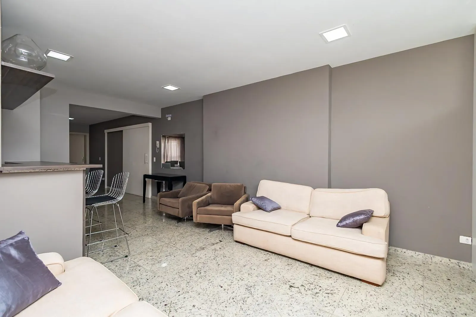 Home office in a 2-bedroom apartment, 95 m² — photo 73