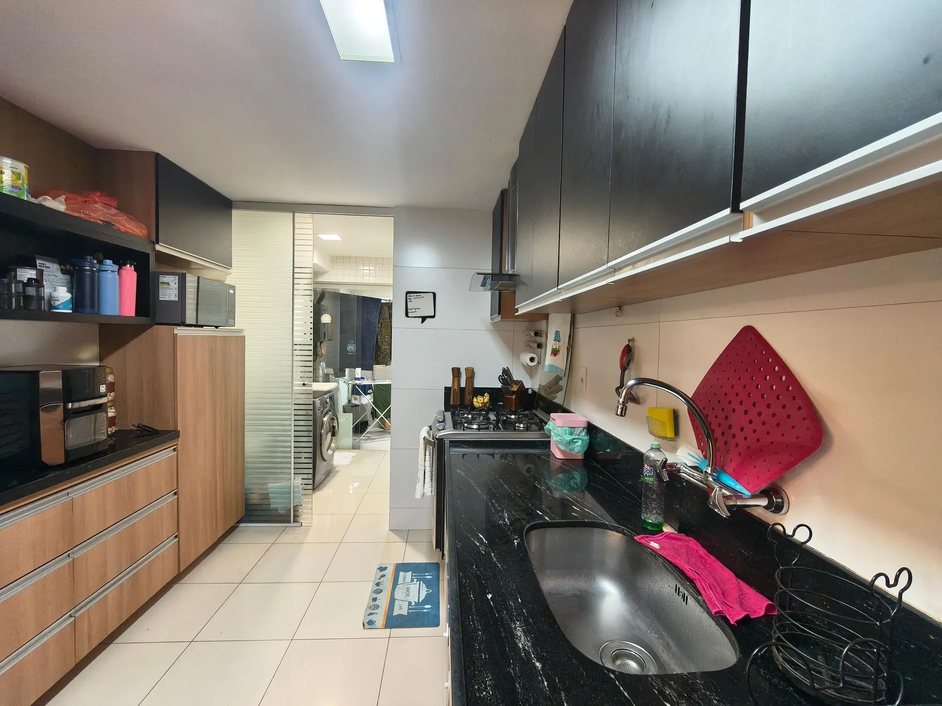 Furnished apartment, 103 m², with a washing machine — photo 31