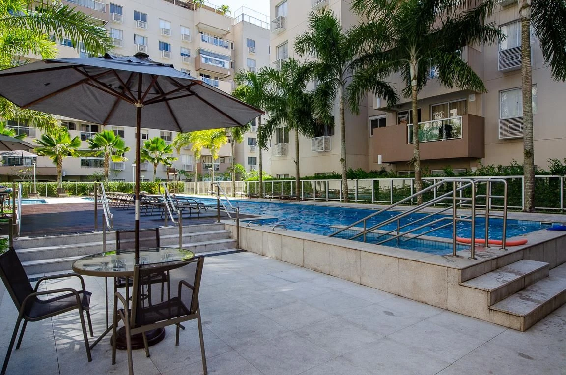 Apartamento mobiliado 3 quartos com piscina no condomínio — photo 25