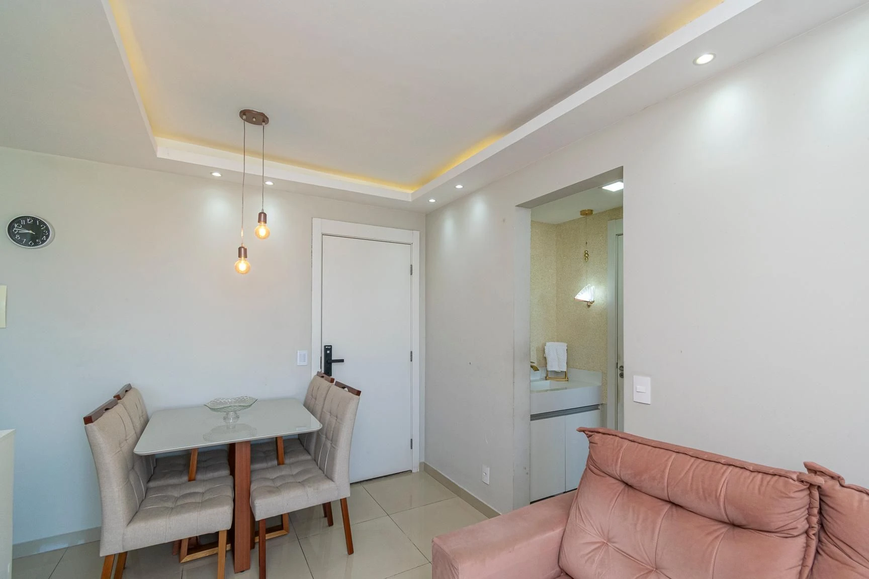 Furnished apartment, 35 m², with a washing machine — photo 26